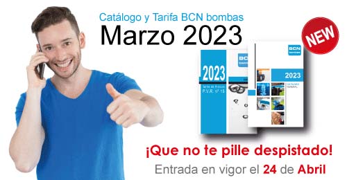 Nuevo Catálogo y Tarifa Marzo 2023